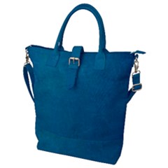 Blue Stone Texture Grunge, Stone Backgrounds Buckle Top Tote Bag