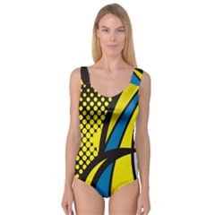 Colorful Abstract Background Art Princess Tank Leotard 