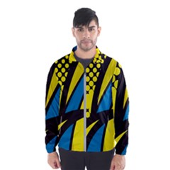 Colorful Abstract Background Art Men s Windbreaker