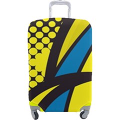 Colorful Abstract Background Art Luggage Cover (large) by nateshop