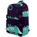 Colorful Background, Material Design, Geometric Shapes Classic Backpack View1