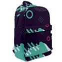 Colorful Background, Material Design, Geometric Shapes Classic Backpack View2