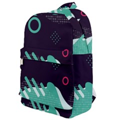 Colorful Background, Material Design, Geometric Shapes Classic Backpack by nateshop