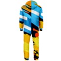 Colorful Paint Strokes Hooded Jumpsuit (Men) View2