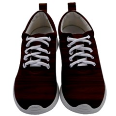 Dark Brown Wood Texture, Cherry Wood Texture, Wooden Mens Athletic Shoes by nateshop