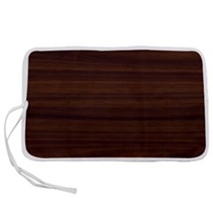 Dark Brown Wood Texture, Cherry Wood Texture, Wooden Pen Storage Case (s) by nateshop