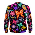 Floral Butterflies Men s Sweatshirt View2