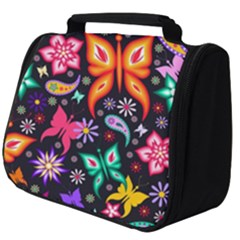 Floral Butterflies Full Print Travel Pouch (big) by nateshop