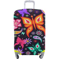 Floral Butterflies Luggage Cover (large) by nateshop