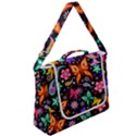 Floral Butterflies Box Up Messenger Bag View2