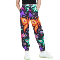 Floral Butterflies Kids  Joggers