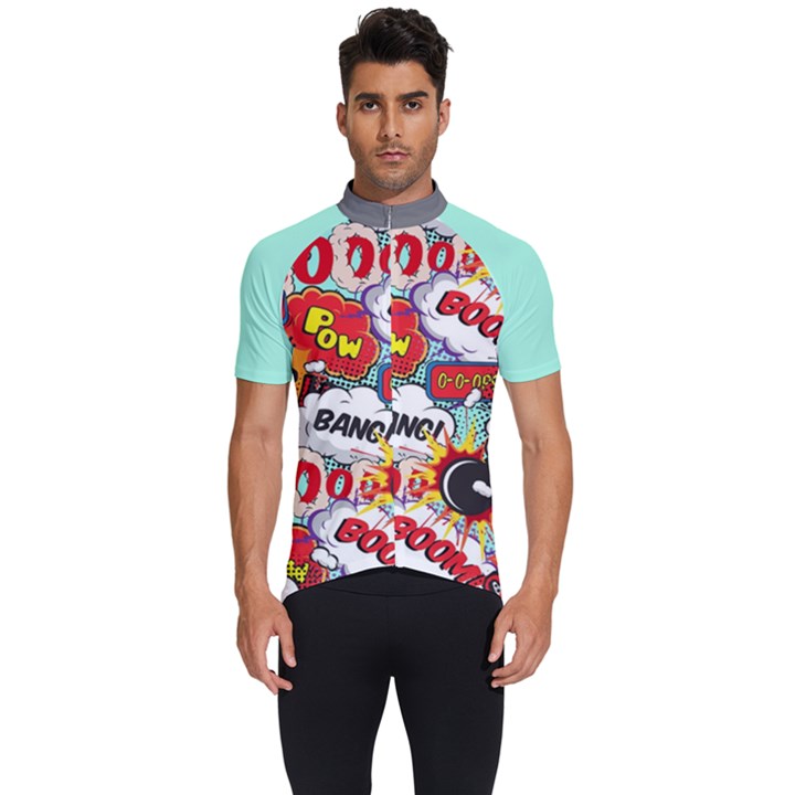 popart2 Men s Short Sleeve Cycling Jersey