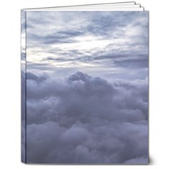 Majestic Clouds Landscape 8  X 10  Softcover Notebook by dflcprintsclothing