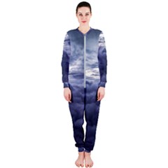 Majestic Clouds Landscape Onepiece Jumpsuit (ladies)