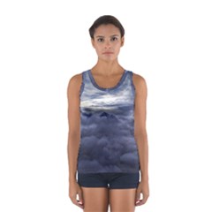 Majestic Clouds Landscape Sport Tank Top  by dflcprintsclothing