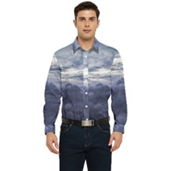 Majestic Clouds Landscape Men s Long Sleeve  Shirt by dflcprintsclothing