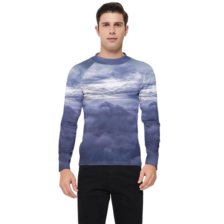 Majestic Clouds Landscape Men s Long Sleeve Rash Guard