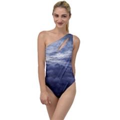 Majestic Clouds Landscape To One Side Swimsuit by dflcprintsclothing