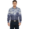 Majestic Clouds Landscape Men s Long Sleeve Pocket Shirt  View1