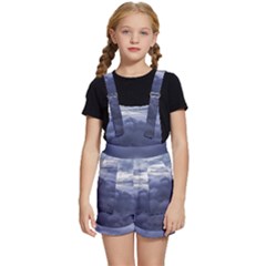 Majestic Clouds Landscape Kids  Short Overalls by dflcprintsclothing