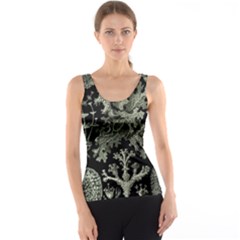 Weave Haeckel Lichenes Photobionten Women s Basic Tank Top by Cemarart