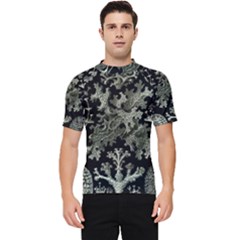 Weave Haeckel Lichenes Photobionten Men s Short Sleeve Rash Guard by Cemarart