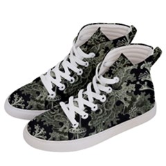 Weave Haeckel Lichenes Photobionten Men s Hi-top Skate Sneakers by Cemarart