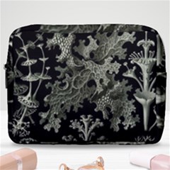 Weave Haeckel Lichenes Photobionten Make Up Pouch (large) by Cemarart