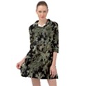 Weave Haeckel Lichenes Photobionten Mini Skater Shirt Dress View1