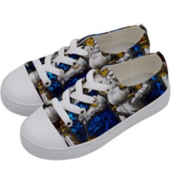 Knight Armor Kids  Low Top Canvas Sneakers by Cemarart