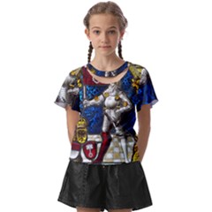 Knight Armor Kids  Front Cut T-shirt by Cemarart