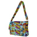 Graffiti Word Seamless Pattern Full Print Messenger Bag (M) View1