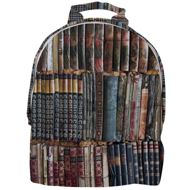 Menton Old Town France Mini Full Print Backpack