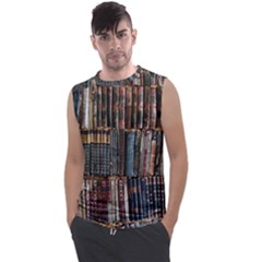 Psychedelic Digital Art Artwork Landscape Colorful Men s Regular Tank Top by Bedest