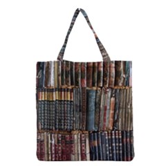 Abstract Colorful Texture Grocery Tote Bag by Bedest