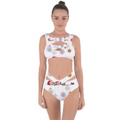 Merry Christmas  Bandaged Up Bikini Set 