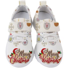 Merry Christmas  Kids  Velcro Strap Shoes by bego