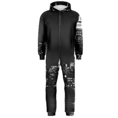 Photography Of Buildings New York City  Nyc Skyline Hooded Jumpsuit (men) by Cemarart