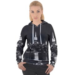 Photography Of Buildings New York City  Nyc Skyline Women s Overhead Hoodie by Cemarart