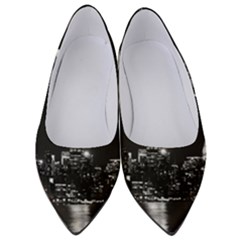 Photography Of Buildings New York City  Nyc Skyline Women s Low Heels by Cemarart