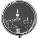 Photography Of Buildings New York City  Nyc Skyline Mini Round Pill Box View1