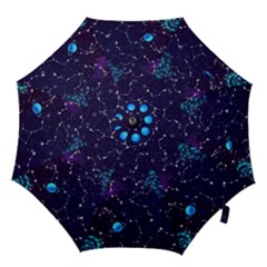 Realistic Night Sky With Constellations Hook Handle Umbrellas (medium) by Cemarart