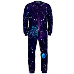 Realistic Night Sky With Constellations Onepiece Jumpsuit (men) by Cemarart