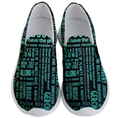 Tardis Doctor Who Technology Number Communication Men s Lightweight Slip Ons by Cemarart