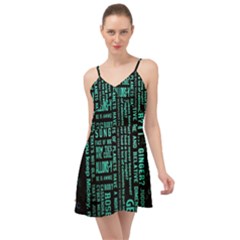 Tardis Doctor Who Technology Number Communication Summer Time Chiffon Dress by Cemarart