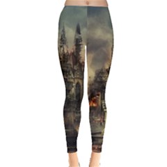 Braunschweig City Lower Saxony Everyday Leggings  by Cemarart