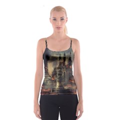 Braunschweig City Lower Saxony Spaghetti Strap Top by Cemarart