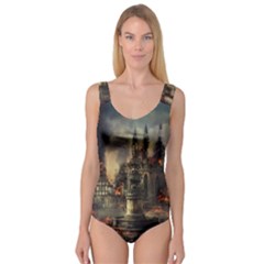 Braunschweig City Lower Saxony Princess Tank Leotard  by Cemarart