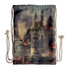 Braunschweig City Lower Saxony Drawstring Bag (large) by Cemarart