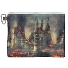 Braunschweig City Lower Saxony Canvas Cosmetic Bag (xxl) by Cemarart